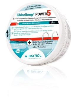 BAYROL Chlorilong® POWER 5 Bloc-650g