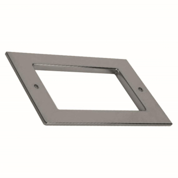 AstralPool Edelstahlblende V4A für Breitmaul Skimmer | für Folienbecken